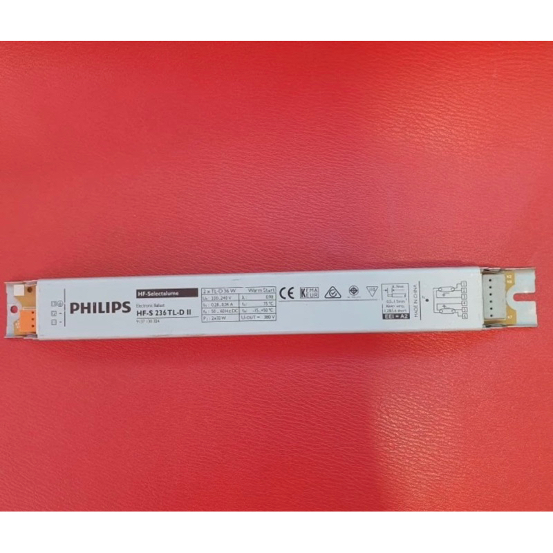 BALLAST PHILIPS HF-S 236 2x36w