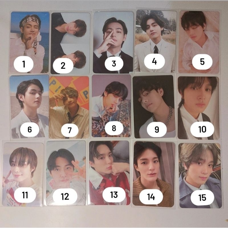 PHOTOCARD OFFICIAL TAEHYUNG POB WV PROOF HAECHAN PILEK JENO JAEMIN JUNGWOO