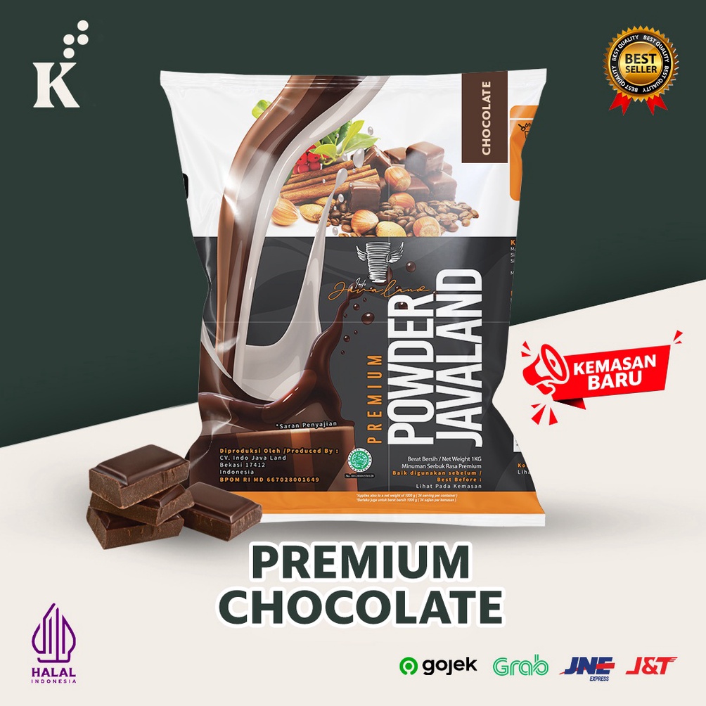 

KODE VWMRF Bubuk Minuman Premium Chocolate Coklat Javaland Grande 1kg