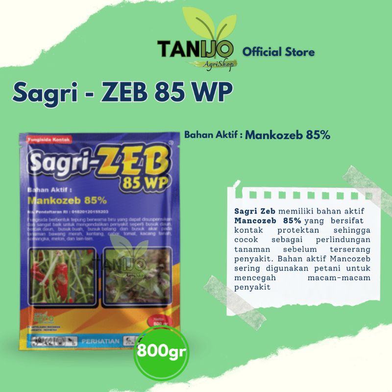 Sagri Zeb 85WP 800gr