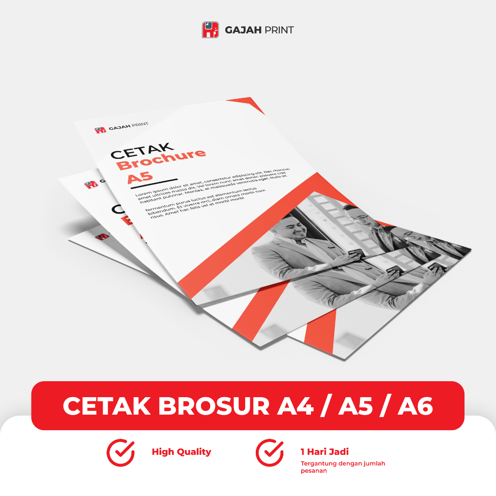 

Cetak Brosur A4 A5 A6/ Cetak Leaflet / Cetak Flyer Art Paper 120 gsm (harga per 1 Rim)