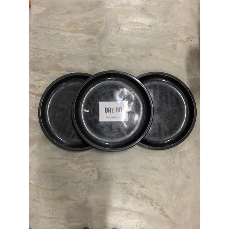 TAMPAH BULAT JUMBO/TAMPAH PLASTIK MURAH HITAM DSK0046