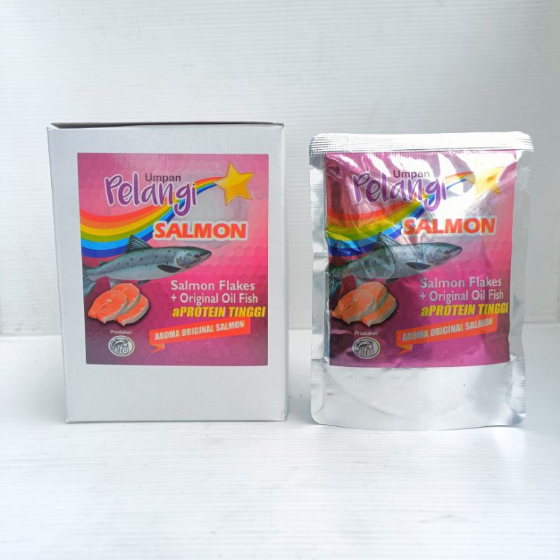 Amisan Djempol Salmon - Umpan pancing pelangi salmon - Djempol salmon - Pelangi Salmon