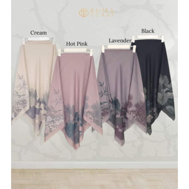 AGHNIA SERIES EXCLUSIVE SCARF VOAL BY RUMA SCARF