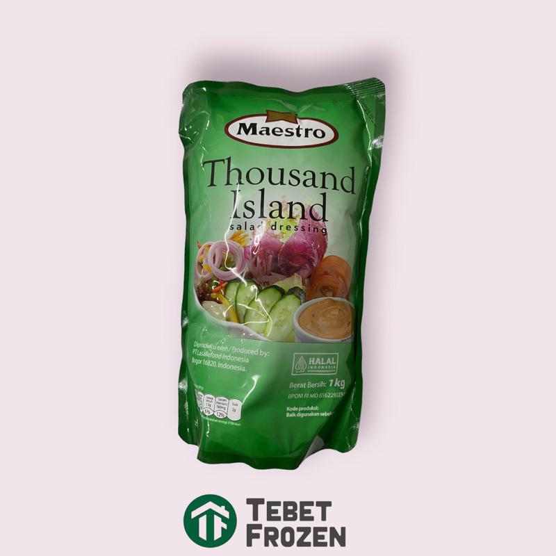 

MAESTRO THOUSAND ISLAND 1KG - TEBET FROZEN