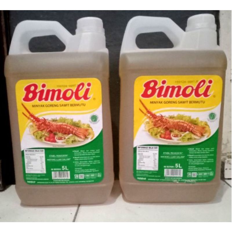 

Minyak goreng Bimoli 5 liter Dirigen