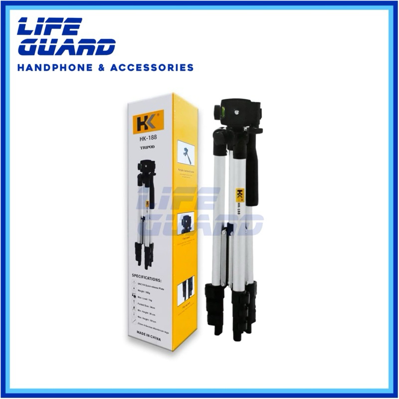 TRIPOD PORTABLE TRIPOD U HOLDER HANDPHONE ACTION CAMERA STAND KAKI TIGA STAND HP