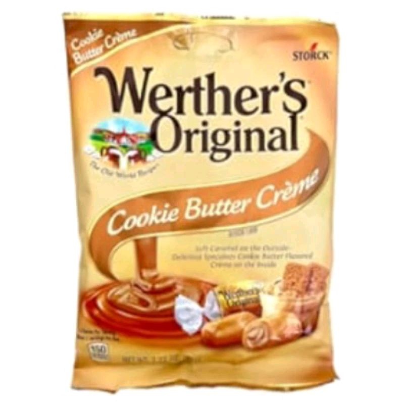 

WERTHER'S ORIGINAL COOKIE BUTTER CREME 63 G