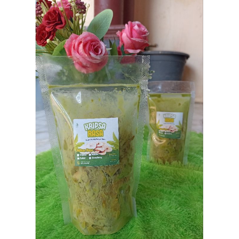 

KRIPSA RASA MATCHA ENAK RENYAH MURAH HIGENIS COCOK NEMENIN DI SETIAP KEGIATAN