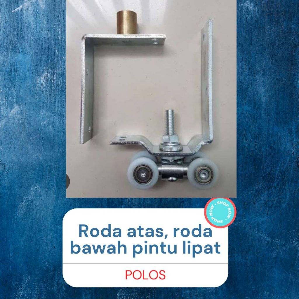 Roda Pintu Lipat Aluminium Roda Gantung Pintu Aluminium