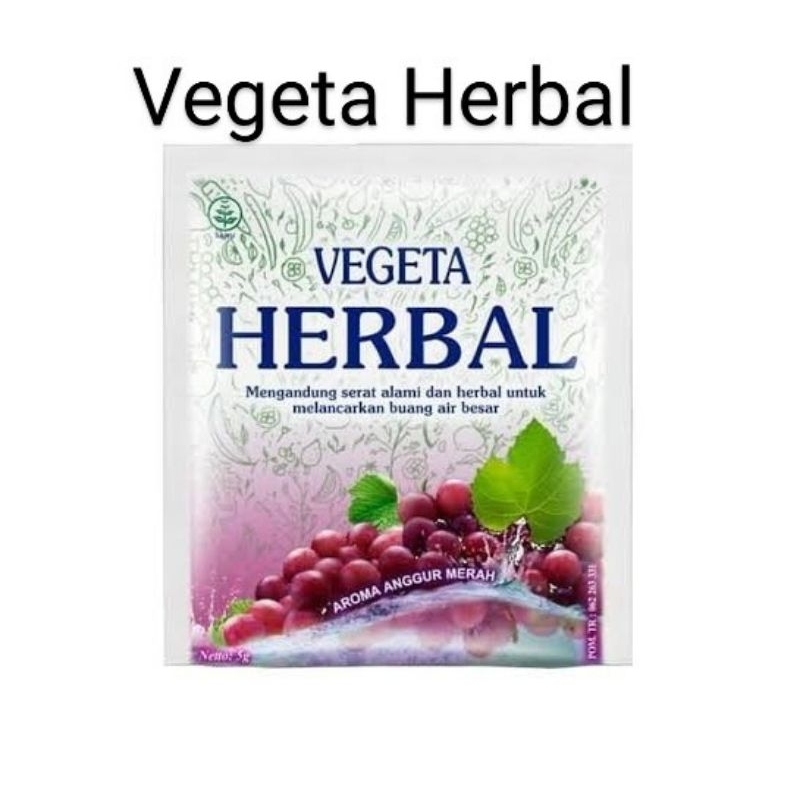

Vegeta Herbal | Melancarkan Buang Air Besar