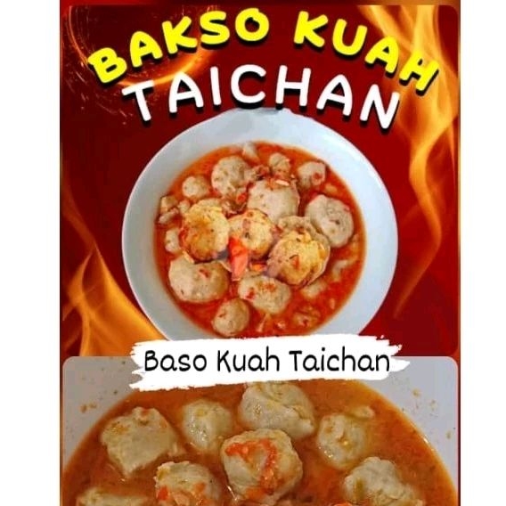 

Bakso kuah taichan frozen / baso taichan / pedes taican lauk camilan