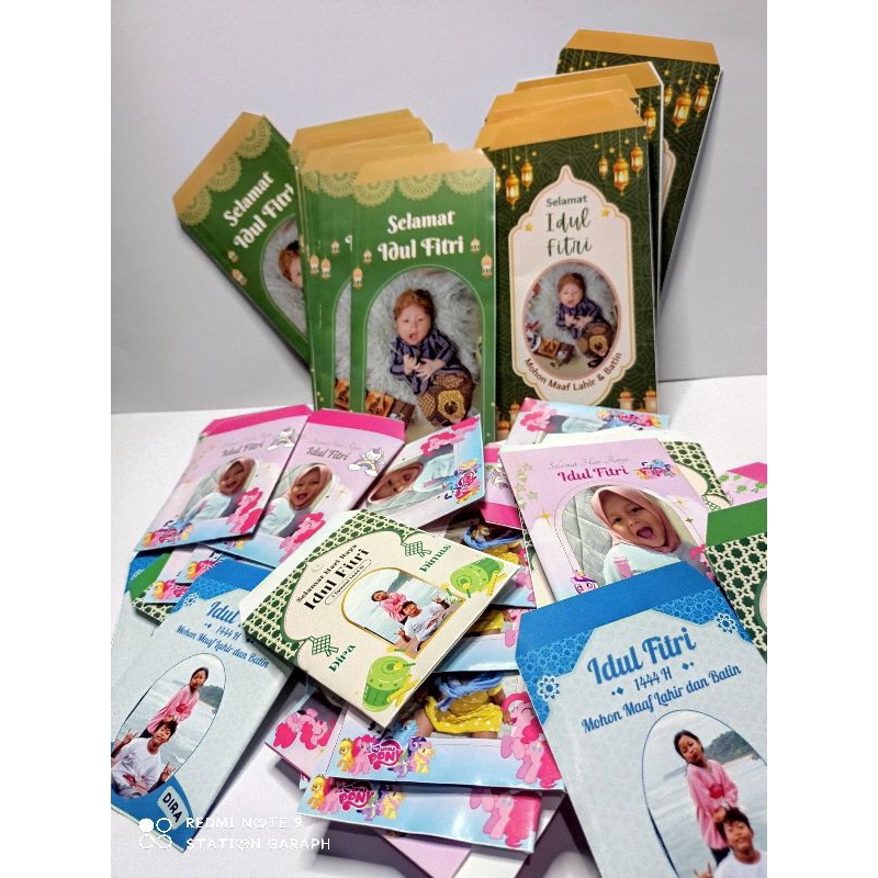 

AMPLOP LEBARAN 2025 CUSTOM FOTO & TEMA