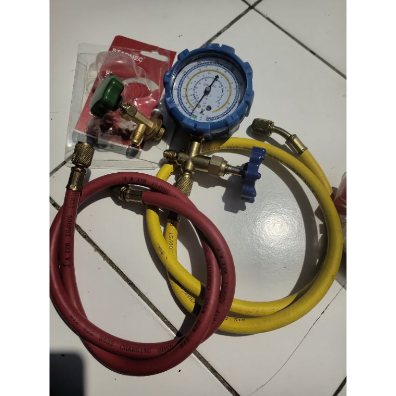alat untuk isi freon kulkas dan mobil