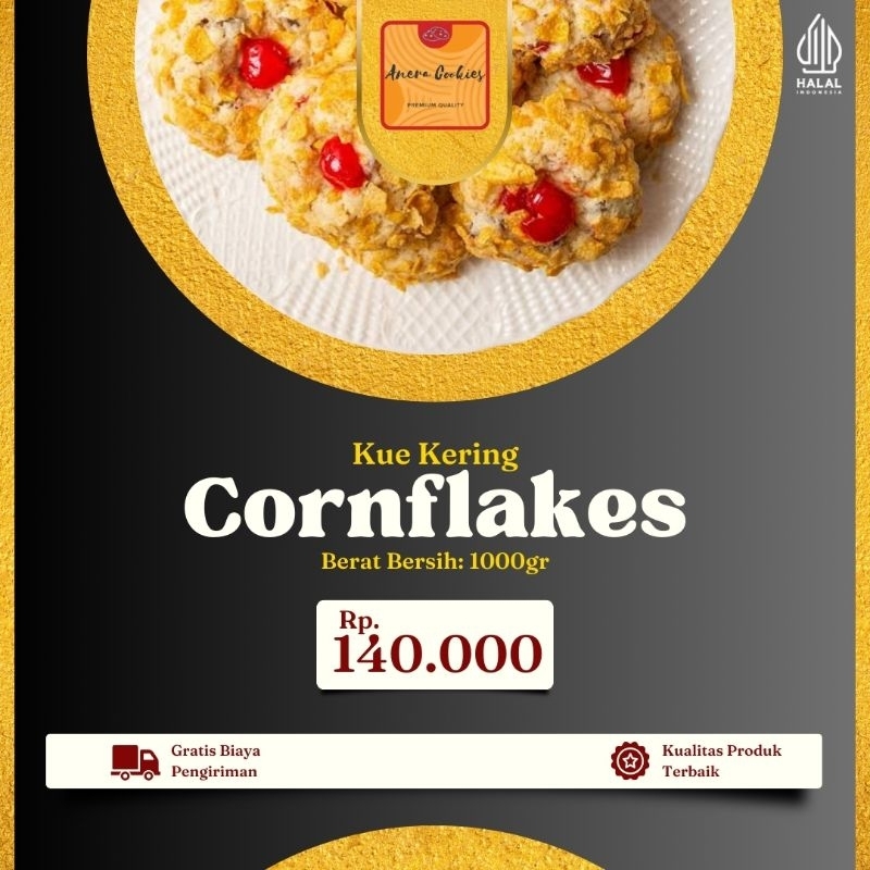 

Kue Kering Cornflakes Box Besar