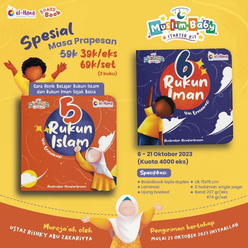 BANDLING 5 RUKUN ISLAM DAN 6 RUKUN IMAN EL HANA