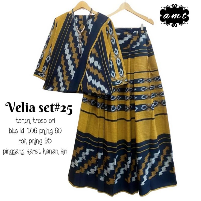 Batik Velia Tenun Set / Aluna Tenun Set/ Ambar Tenun set/ Widuri Tenun Set