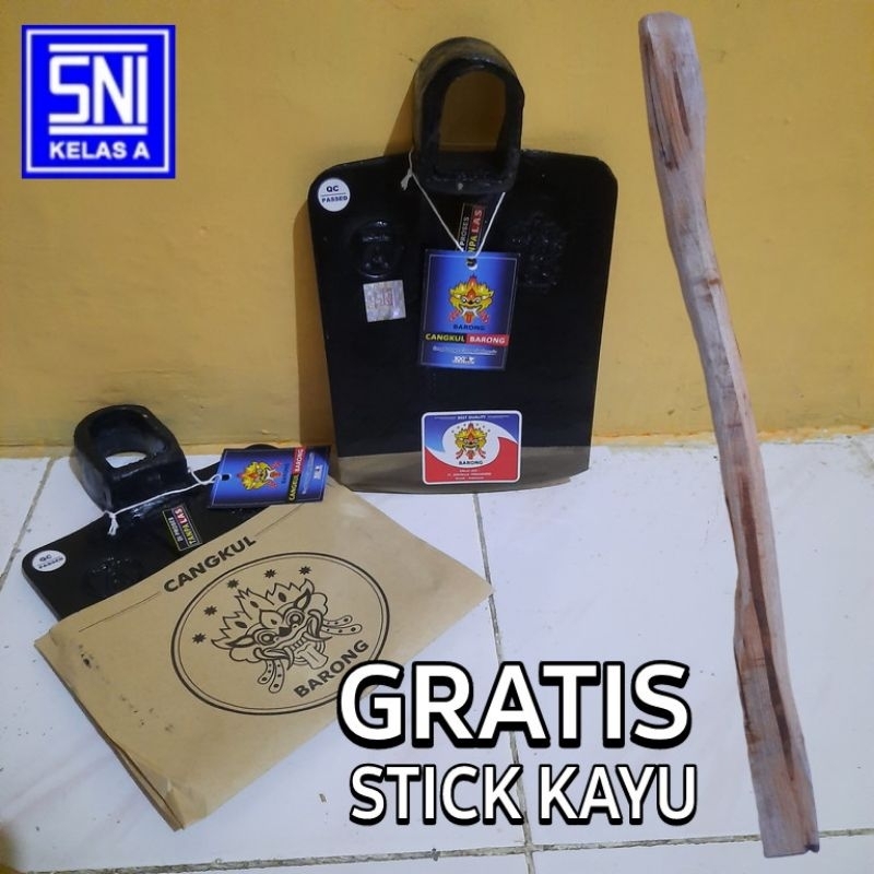 CANGKUL BARONG BAJA ASLI TANPA LAS