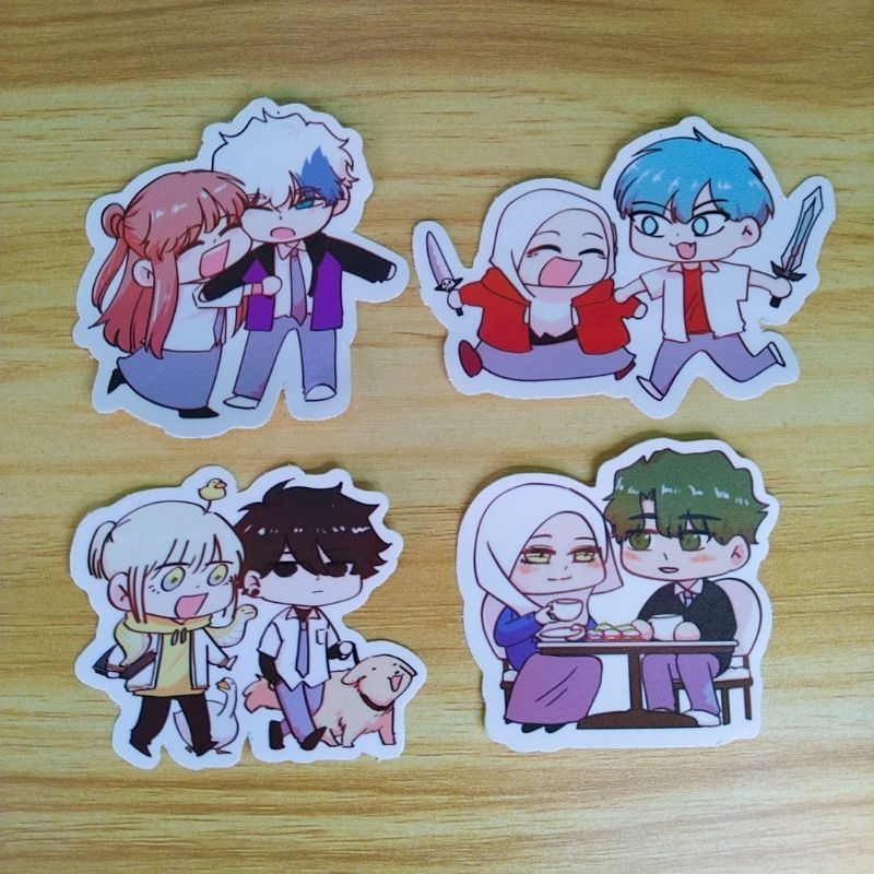 

WEE!!! STICKER SET COUPLE