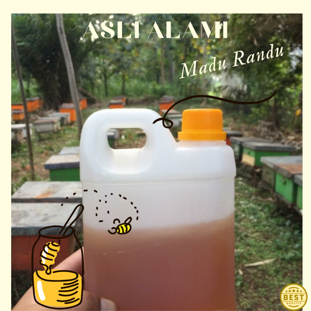 

Asli Alami Madu Randu 500g