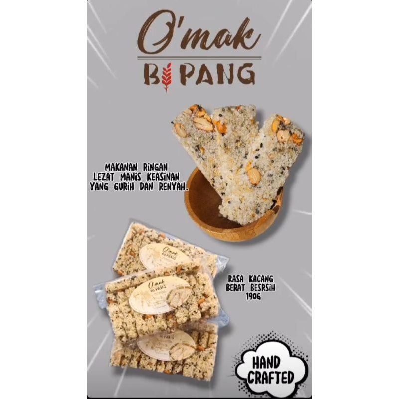 

RICE CRACKERS/BI PHANG/OMAK /MAKANAN GURIH/HALAL