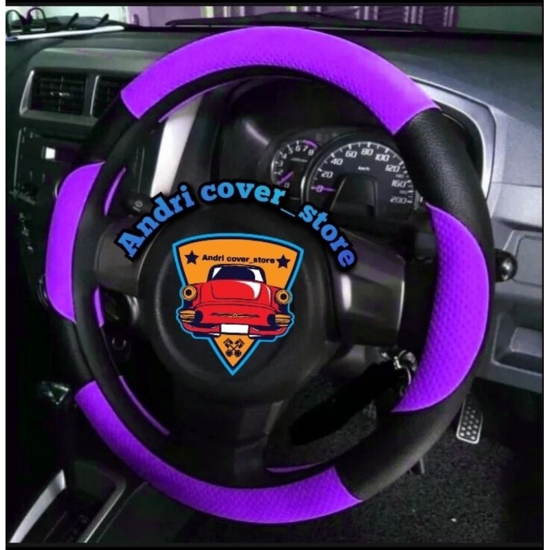 sarung cover stir mobil Sigra / bungkus stir mobil Toyota Sigra