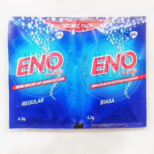 

[DISKON] ENO FRUIT SALT SACHET 4,3 GRAM/ GARAM BUAH BUAHAN MALAYSIA UNTUK PANAS DALAM/ FRUIT SALT