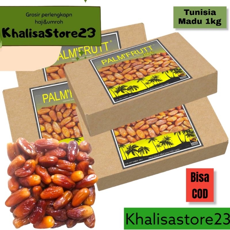 

Kurma tunis madu 1kg /palm frutt /haji dan umroh