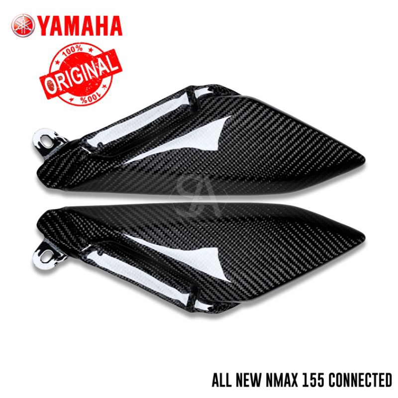 COVER SIDE BODY KECIL NMAX NEW KIRI DAN KANAN ORIGINAL CARBON KEVLAR