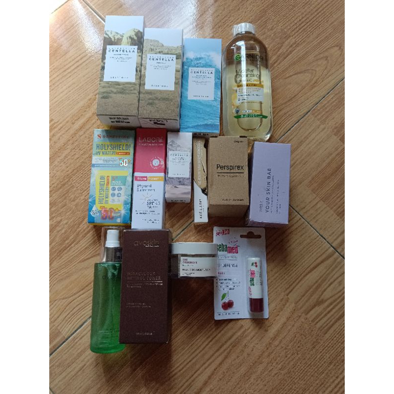 somethinc holyshield sunscreen garnier micellar water sebamed cherry lipbalm the originote rose all 