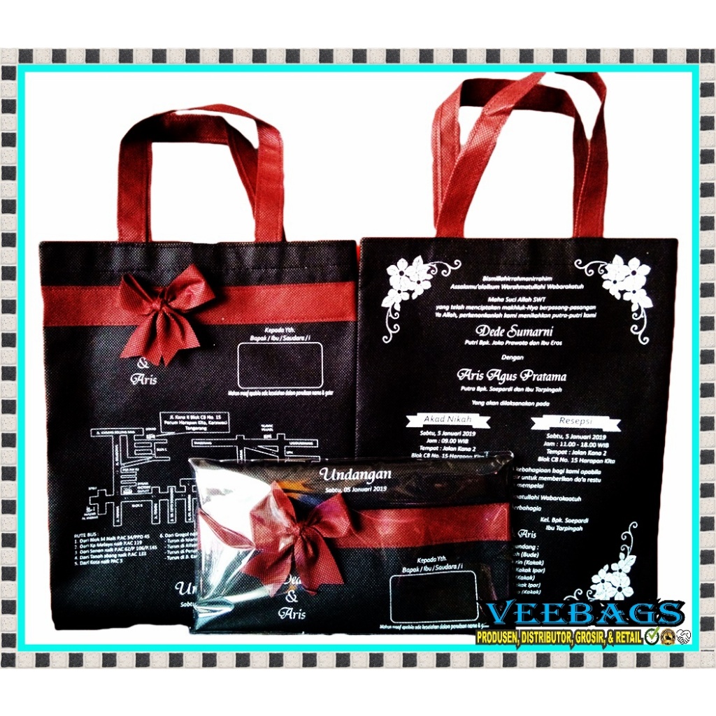 Undangan Pernikahan Rustic Elegan Mewah // Blangko Undangan Murah