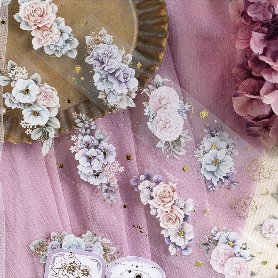 

Loi Design Stars and Flowers PET Tape Sticker