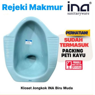 [Packing Peti Kayu] Kloset Jongkok INA TERLENGKAP / Closet Jongkok INA