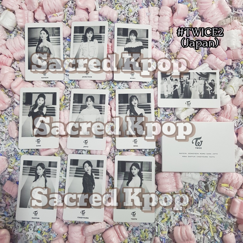 TWICE #TWICE2 Japan Official Photocard