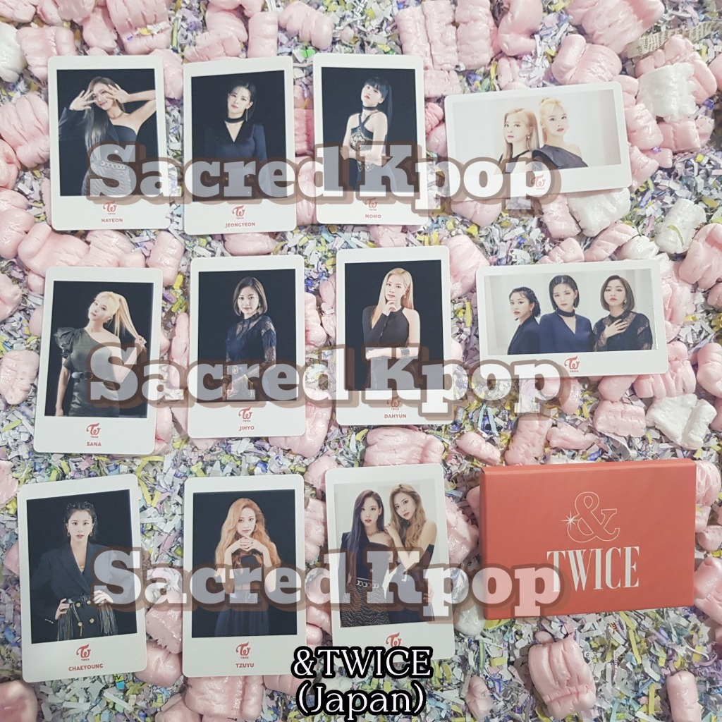 TWICE &TWICE Photocard Official (Japan)