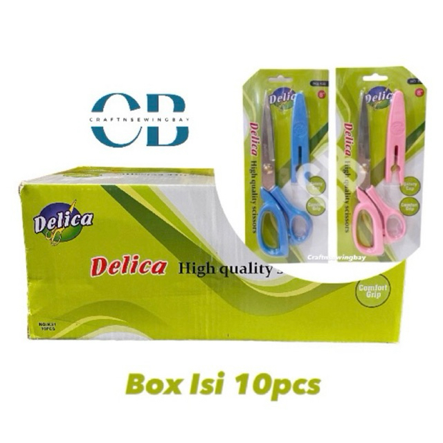 

Gunting Serbaguna Delica Per Box isi 10pcs
