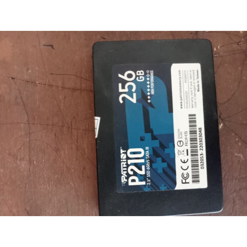 ssd 256 patriot second