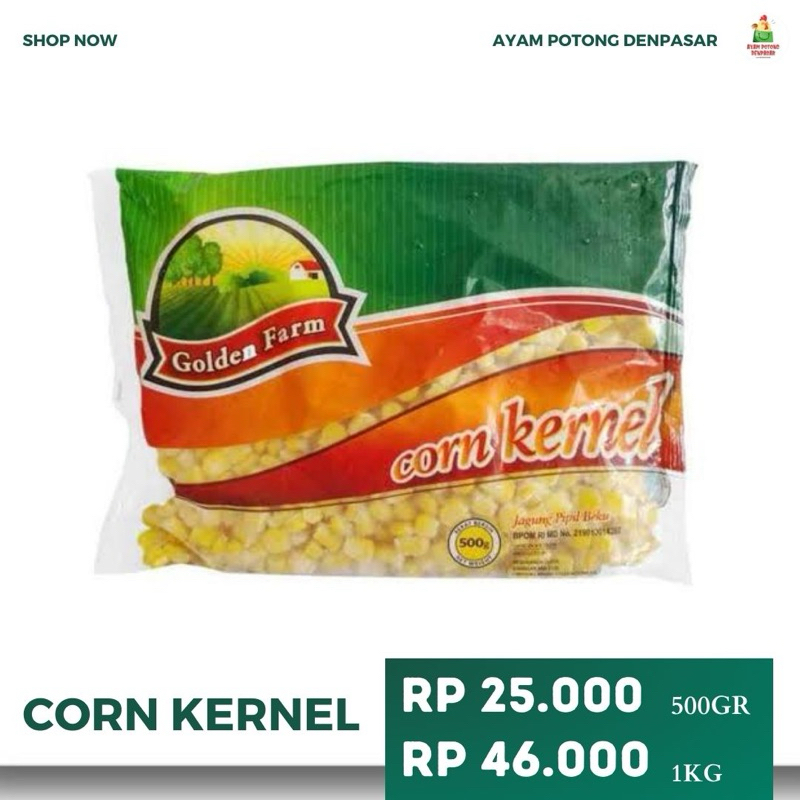 

GOLDEN FARM CORN KENEL & MIX VEGETABLES