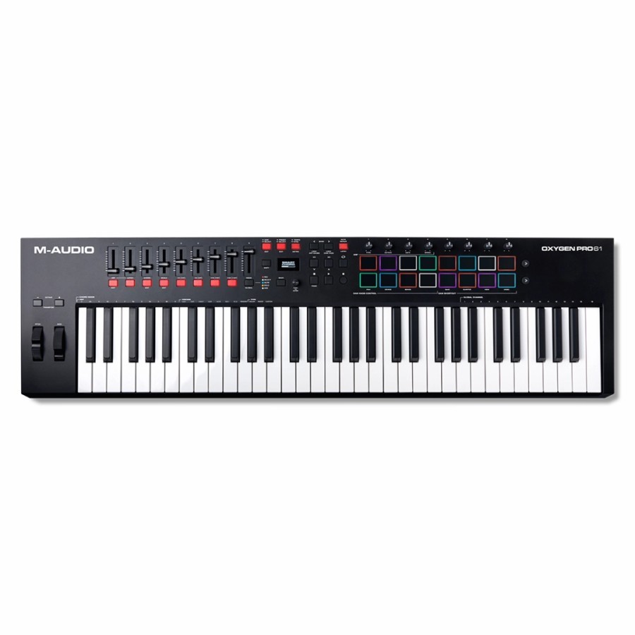 Keyboard M Audio oxygen pro 61 controller - Original Garansi Resmi
