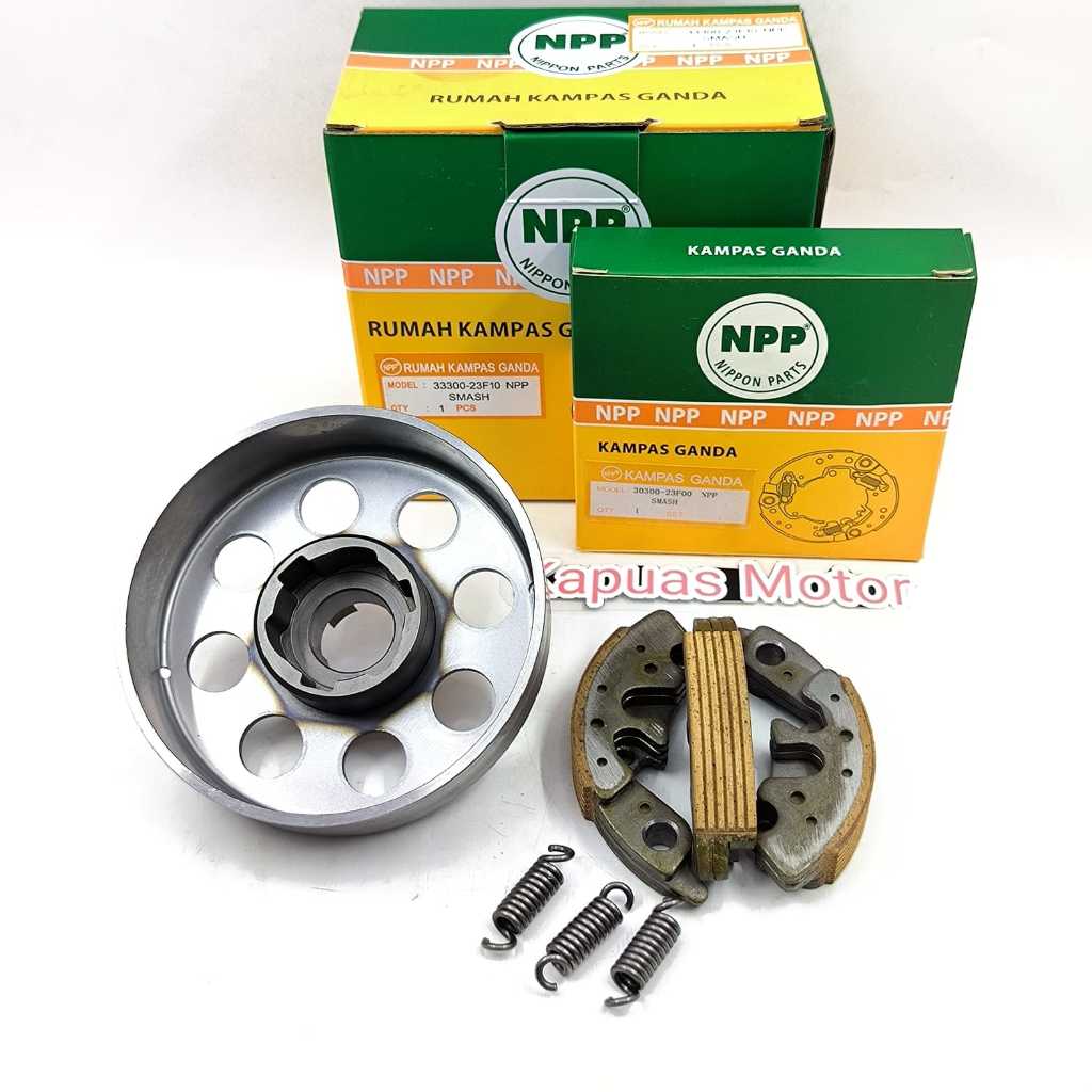 Mangkok ganda+kampas ganda Smash 110 smash new titan original npp