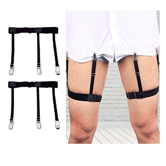 Perapi Kemeja Pria Wanita Perapi Baju Pria Clip Suspender Shirt Garter Jepit | Garter Perapi Baju Pr