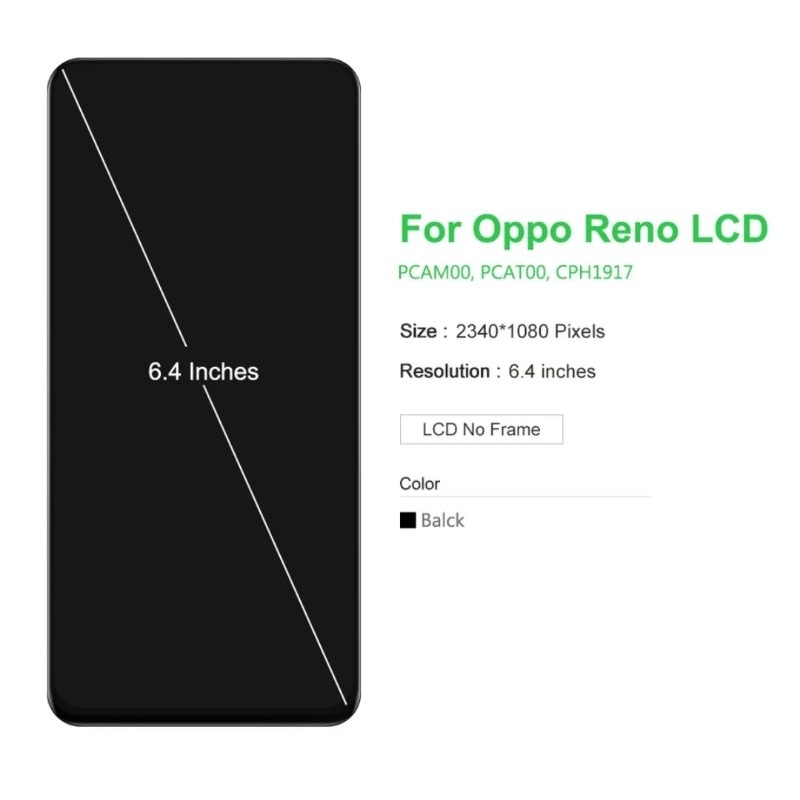 LCD+TOUCHSCREEN OPPO RENO / CPH1917