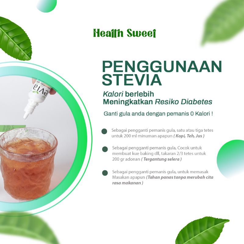 

RK60 Gula Stevia cair Pemanis alami rendah kalori