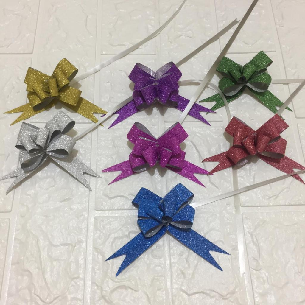 

Pita Tarik | Pita Kado | Pita Souvenir | Pita Serut 18mm GLITTER