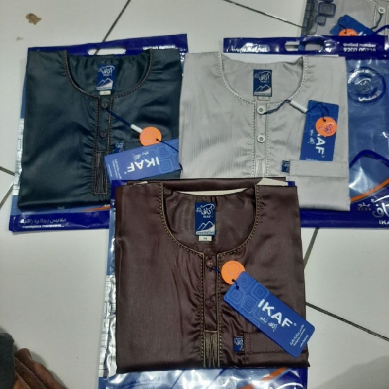 JUBAH IKAF LENGAN PENDEK/JUBAH OBLONG/JUBAH ANAK