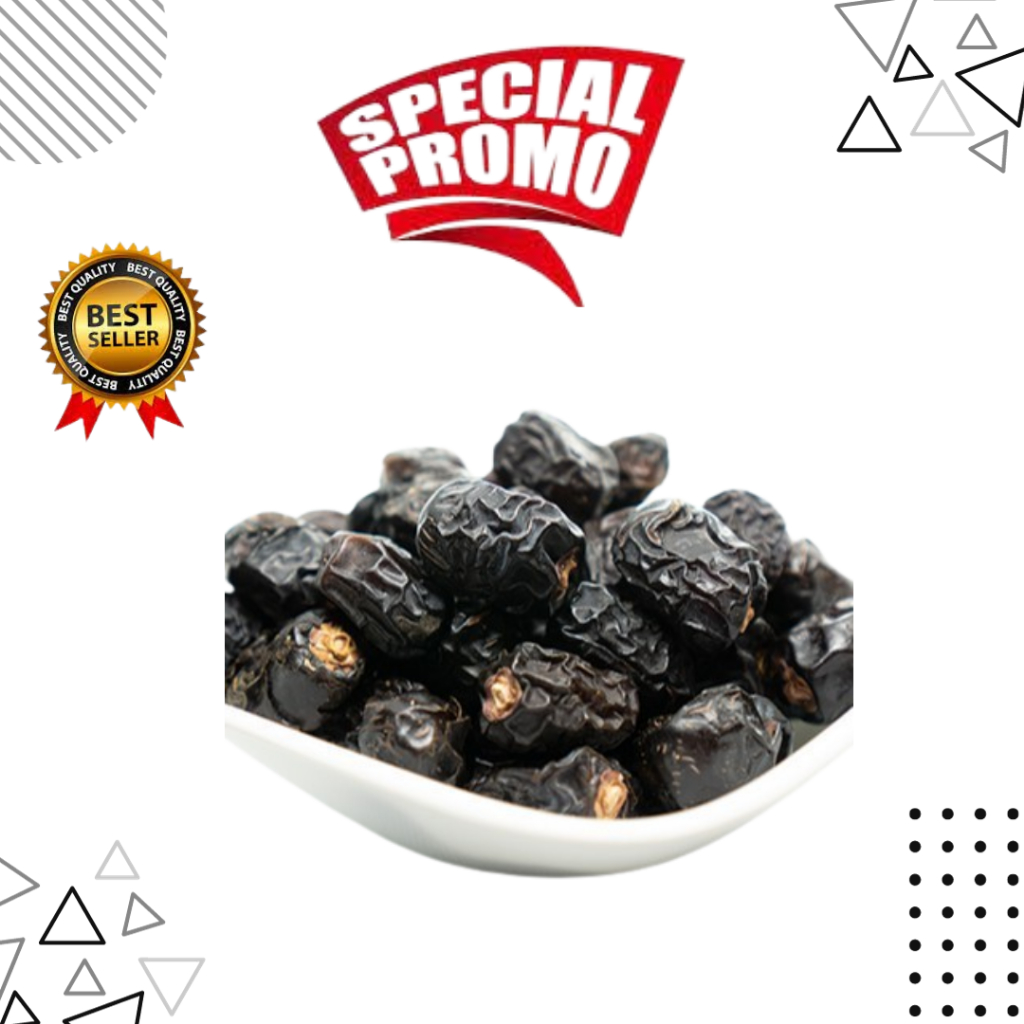 

Kurma ajwa/kurma nabi asli madinah 500gram original