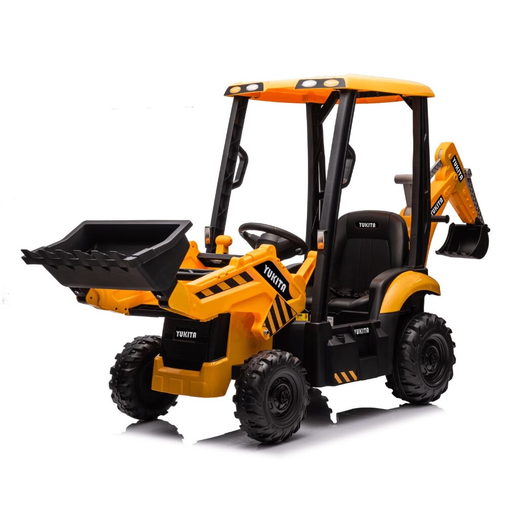 Maenan Anak Truk Garpu Mobil Aki Yukita 960 Forklift BULDOZER 12V