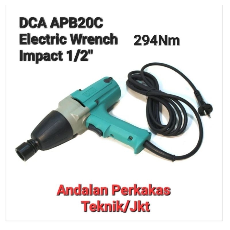 DCA APB20C Impact wrench electric □1/2" / Alat pembuka baut listrik
