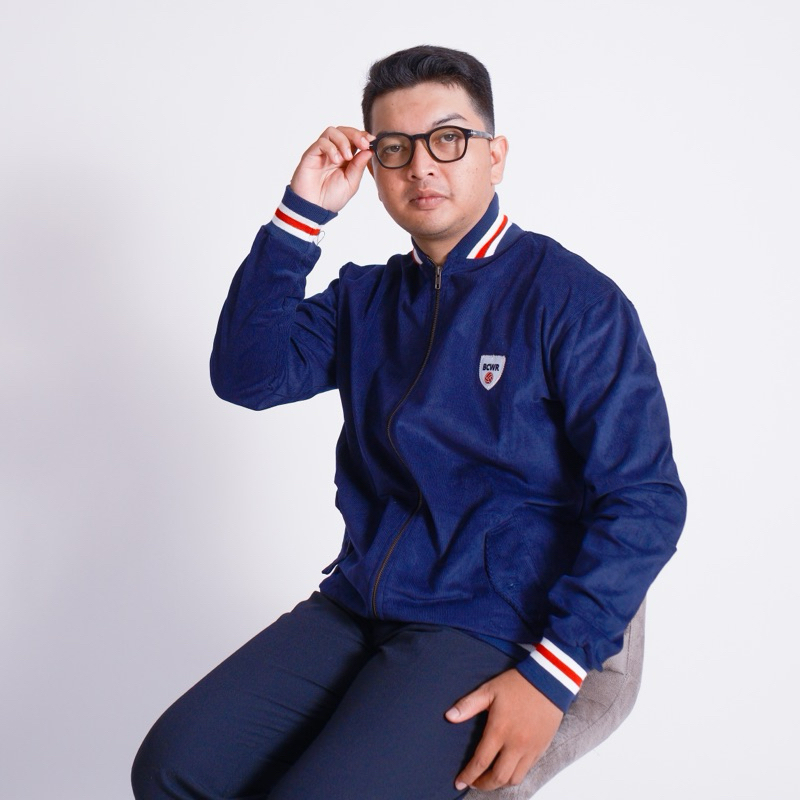 Monkey Jacket Navy corduroy