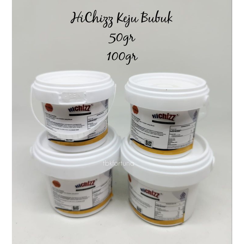 

Promo !!!!! Hichizz Keju Cheddar Bubuk 50gr exp bln 10 2024